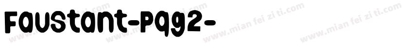 Faustant-Pqg2字体转换