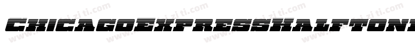 ChicagoExpressHalftoneItal-xepR字体转换