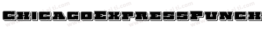 ChicagoExpressPunchItalic-jKJ7字体转换