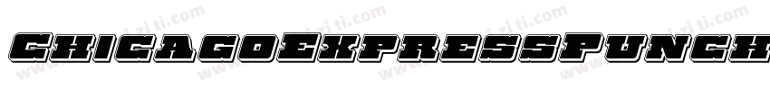 ChicagoExpressPunchItalic-jKJ7字体转换