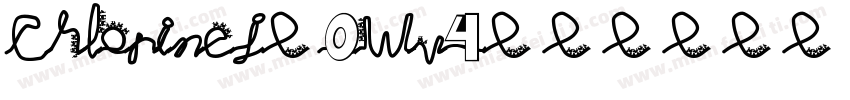 Chlorinej-0Wv4字体转换