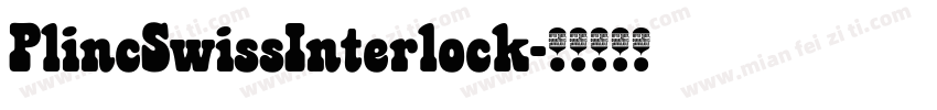 PlincSwissInterlock字体转换