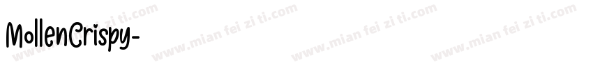 MollenCrispy字体转换
