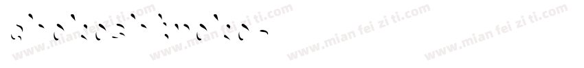 chokoshtroko字体转换