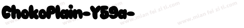 ChokoPlain-Y59a字体转换