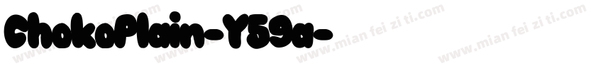 ChokoPlain-Y59a字体转换