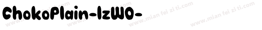 ChokoPlain-lzW0字体转换