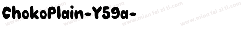 ChokoPlain-Y59a字体转换