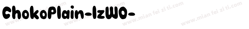 ChokoPlain-lzW0字体转换
