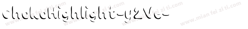 ChokoHighlight-y2Ve字体转换