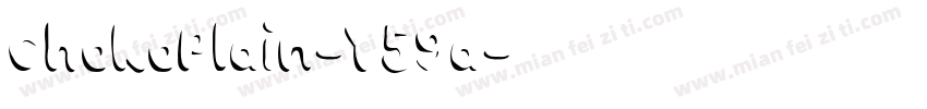 ChokoPlain-Y59a字体转换
