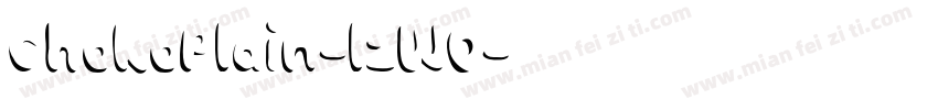 ChokoPlain-lzW0字体转换