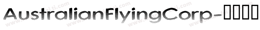 AustralianFlyingCorp字体转换