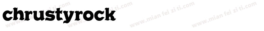 chrustyrock字体转换