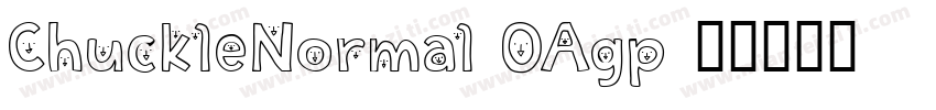 ChuckleNormal-OAgp字体转换