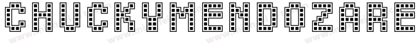 ChuckyMendozaRegular-ARyD字体转换
