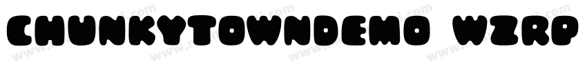ChunkyTownDemo-wzRP字体转换