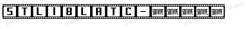 STLiblaTC字体转换