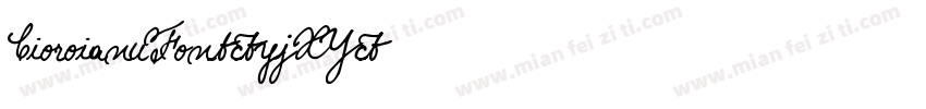 CioroianuFont-yjXY字体转换