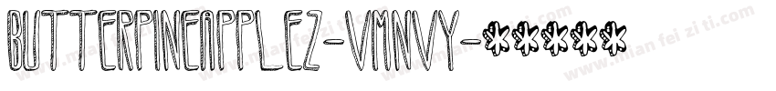 ButterPineapple2-vmnVy字体转换