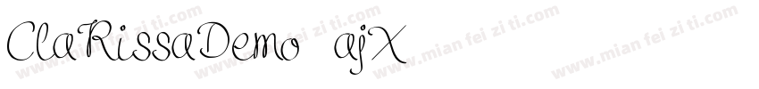 ClarissaDemo-AjX2字体转换