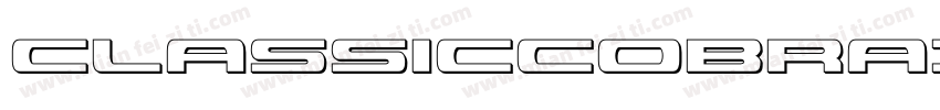 ClassicCobra3DItalic-Dlq0字体转换