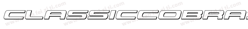 ClassicCobra3DItalic-Dlq0字体转换