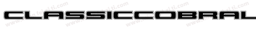 ClassicCobraLaserItalic-890A字体转换
