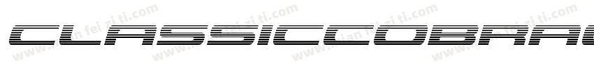 ClassicCobraGradientItalic-l1Aq字体转换