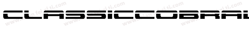 ClassicCobraLaserItalic-890A字体转换
