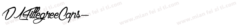 DLFillegreeCaps字体转换