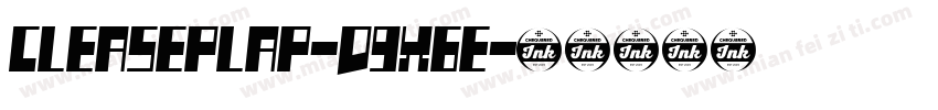 CleasePlap-d9x6E字体转换