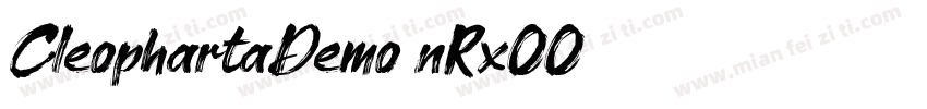 CleophartaDemo-nRxOO字体转换
