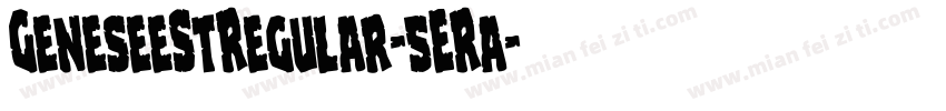 GeneseeStRegular-5ERa字体转换