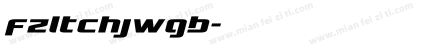fzltchjwgb字体转换