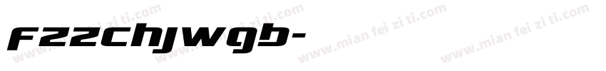 fzzchjwgb字体转换