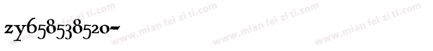 zy658538520字体转换