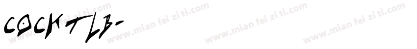 COCKTLB字体转换