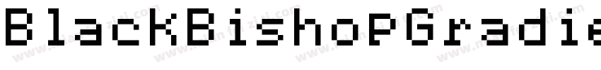 BlackBishopGradientItalic-JY7x字体转换