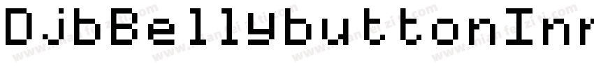 DjbBellybuttonInnieBold-2Y7X字体转换