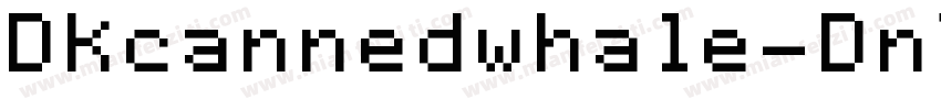 Dkcannedwhale-Dn7x字体转换