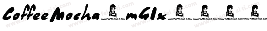 CoffeeMocha-mG1x字体转换