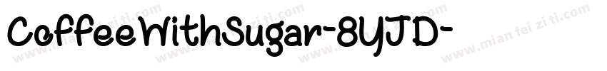 CoffeeWithSugar-8YJD字体转换