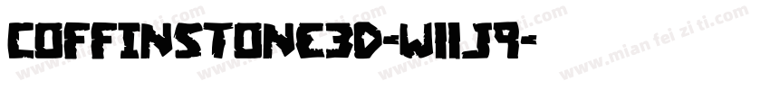 CoffinStone3D-w11J9字体转换