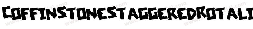 CoffinStoneStaggeredRotalic-K77Oe字体转换