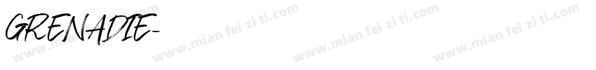 GRENADIE字体转换