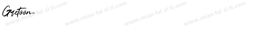 Gretoon字体转换