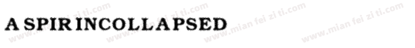 AspirinCollapsed字体转换