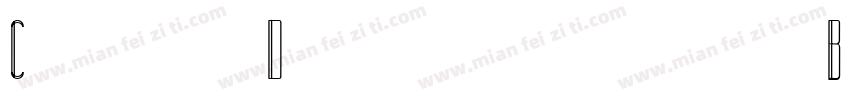 CollectedDecorativecondensedBold-7y1B字体转换