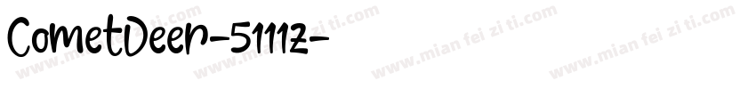 CometDeer-5111z字体转换